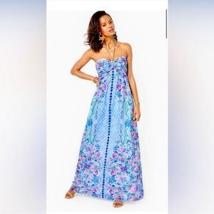 Lilly Pulitzer Hidden Treasure maxi dress, NWT